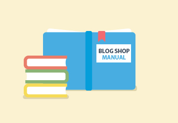 Blog Shop 테마 매뉴얼